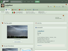 Tablet Screenshot of judaskiss4.deviantart.com