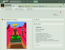 Tablet Screenshot of lkphoto.deviantart.com