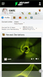 Mobile Screenshot of casic.deviantart.com