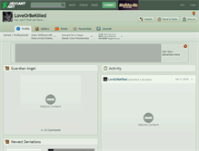 Tablet Screenshot of loveorbekilled.deviantart.com