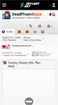 Mobile Screenshot of deadphoenx.deviantart.com