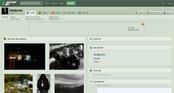 Desktop Screenshot of fatalpulse.deviantart.com