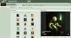 Desktop Screenshot of evil-incarnated.deviantart.com