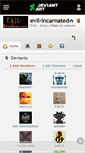 Mobile Screenshot of evil-incarnated.deviantart.com