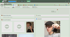 Desktop Screenshot of jibbityjenkins.deviantart.com