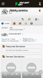 Mobile Screenshot of jibbityjenkins.deviantart.com