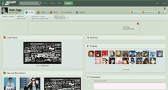 Desktop Screenshot of matt-sage.deviantart.com
