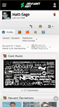 Mobile Screenshot of matt-sage.deviantart.com