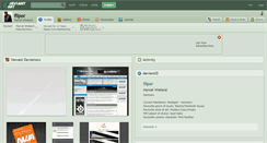 Desktop Screenshot of flipor.deviantart.com