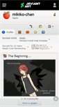 Mobile Screenshot of mikiko-chan.deviantart.com