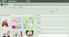 Desktop Screenshot of nn-meg.deviantart.com
