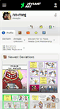 Mobile Screenshot of nn-meg.deviantart.com