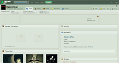 Desktop Screenshot of madori-chan.deviantart.com