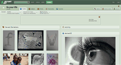 Desktop Screenshot of its-your-life.deviantart.com