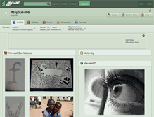 Tablet Screenshot of its-your-life.deviantart.com