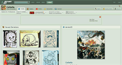 Desktop Screenshot of corbella.deviantart.com