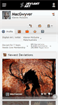 Mobile Screenshot of macgwyver.deviantart.com