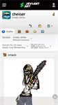 Mobile Screenshot of chesser.deviantart.com