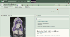 Desktop Screenshot of lovers-ofthe-goddess.deviantart.com