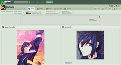 Desktop Screenshot of daiisuke.deviantart.com