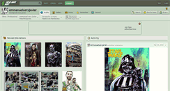 Desktop Screenshot of emmanuelxerxjavier.deviantart.com