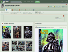 Tablet Screenshot of emmanuelxerxjavier.deviantart.com