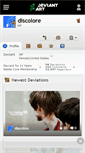 Mobile Screenshot of discolore.deviantart.com