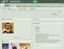 Tablet Screenshot of no-you.deviantart.com