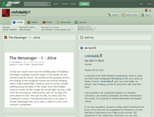Tablet Screenshot of coshdaddy.deviantart.com