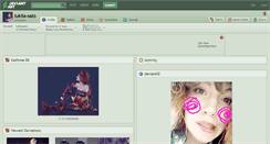 Desktop Screenshot of lukiia-sato.deviantart.com
