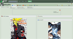 Desktop Screenshot of oboro-dono.deviantart.com