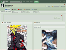 Tablet Screenshot of oboro-dono.deviantart.com