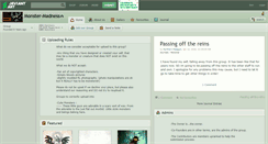 Desktop Screenshot of monster-madness.deviantart.com