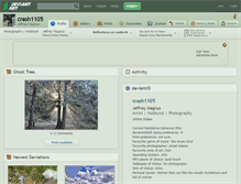 Tablet Screenshot of crash1105.deviantart.com