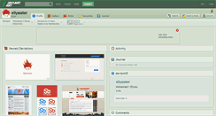 Desktop Screenshot of eliyasster.deviantart.com