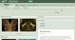 Desktop Screenshot of capnhud.deviantart.com