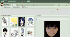 Desktop Screenshot of namidesu.deviantart.com