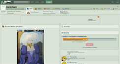 Desktop Screenshot of danielkaze.deviantart.com