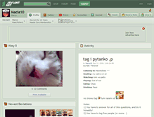 Tablet Screenshot of macia10.deviantart.com