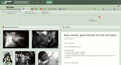 Desktop Screenshot of nicyoon.deviantart.com