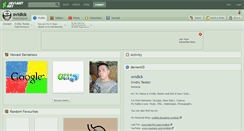Desktop Screenshot of ovidick.deviantart.com
