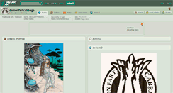 Desktop Screenshot of demonfartcabbage.deviantart.com