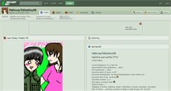 Desktop Screenshot of pathwaytodestiny08.deviantart.com