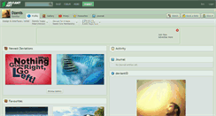 Desktop Screenshot of dzenis.deviantart.com