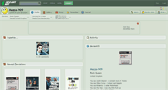 Desktop Screenshot of mazza-909.deviantart.com
