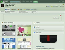 Tablet Screenshot of paranoia1987.deviantart.com