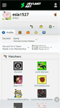 Mobile Screenshot of esla1527.deviantart.com