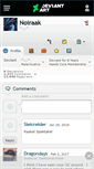 Mobile Screenshot of noiraak.deviantart.com