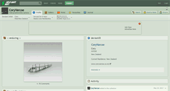 Desktop Screenshot of coryvarcoe.deviantart.com