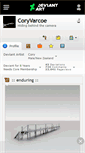 Mobile Screenshot of coryvarcoe.deviantart.com